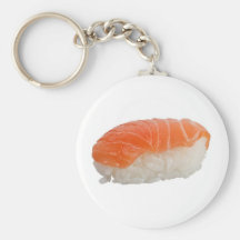 Nigiri de color salmón llavero