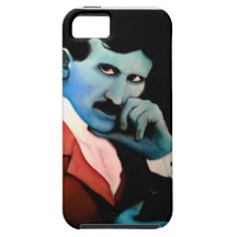Nikola Tesla en el teléfono iPhone 5 Cárcasa