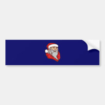 Nikolaus Weihnachtsmann Santa Claus Auto Sticker