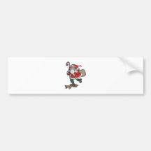 Nikolaus Weihnachtsmann Santa Claus Autosticker