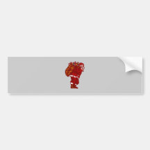 Nikolaus Weihnachtsmann Santa Claus Autosticker