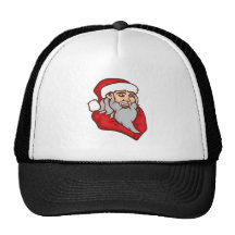 Nikolaus Weihnachtsmann Santa Claus Netz Caps