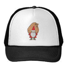 Nikolaus Weihnachtsmann Santa Claus Retrokultmütze
