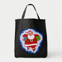 Nikolaus Weihnachtsmann Santa Claus Tasche