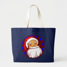 Nikolaus Weihnachtsmann Santa Claus Tragetaschen