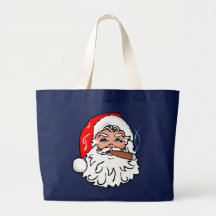 Nikolaus Weihnachtsmann Zigarre Santa Claus cigar Tragetaschen