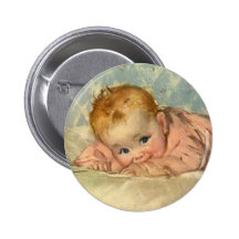 Niña linda de los niños del vintage en rosa en la  pin