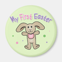 Niña mi primera Pascua Imán
