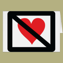 ningún amor tarjetas