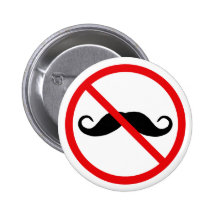 Ningún botón de los bigotes pins