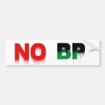 Ningún BP Etiqueta De Parachoque