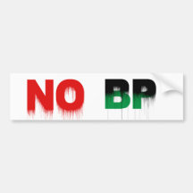 Ningún BP Etiqueta De Parachoque