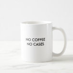 NINGÚN CAFÉ NINGUNOS CASOS TAZA DE CAFÉ