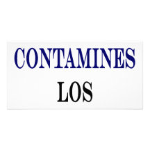 Ningún Contamines Los Oceanos Tarjeta Fotográfica Personalizada