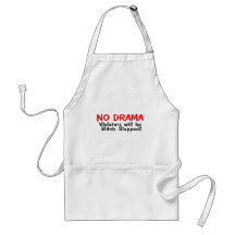 Ningún drama delantales
