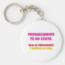 Ningún existo llavero personalizado