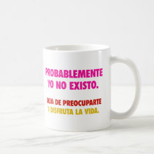 Ningún existo taza