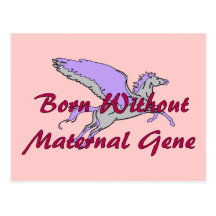 Ningún gen maternal postales