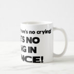 Ningún griterío en ciencia tazas de café
