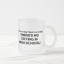 Ningún griterío en High School secundaria Tazas De Café