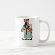 Ningún lápiz labial taza