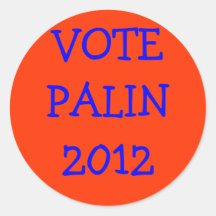 ¡NINGÚN NO PODEMOS! , VOTO PALIN 2012 ETIQUETA