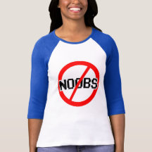 Ningún NOOBS - charla/IRC/friki/mono/pirata inform Camisetas