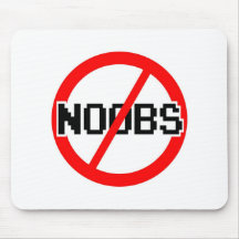 NINGÚN NOOBS - mono del friki/hacker/pc/code Alfombrillas De Raton