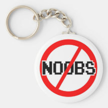 NINGÚN NOOBS - mono del friki/hacker/pc/code Llavero