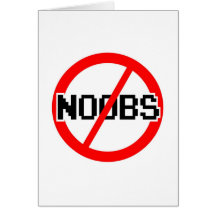 NINGÚN NOOBS - mono del friki/hacker/pc/code Tarjeton