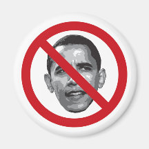 Ningún Obama Imán De Frigorifico