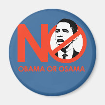 NINGÚN OBAMA, NINGÚN OSAMA IMAN DE FRIGORÍFICO