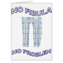 Ningún peroné ningún problema felicitacion 