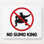 Ningún rey del sumo alfombrillas de ratón