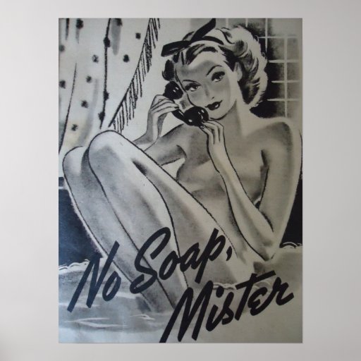 Ningún señor del jabón poster
