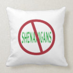 Ningún símbolo de los Shenanigans Almohada