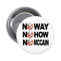 NINGUNA MANERA, NINGUNA CÓMO, NINGÚN botón de MCCA Pins