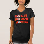 Ninguna manera, ninguna cómo, ninguna camiseta de 
