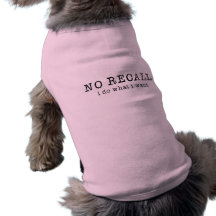 Ninguna memoria ropa perro