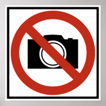 Ninguna muestra de la carretera de la fotografía impresiones