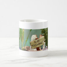 ¡Ninguna pesca! Tazas De Café