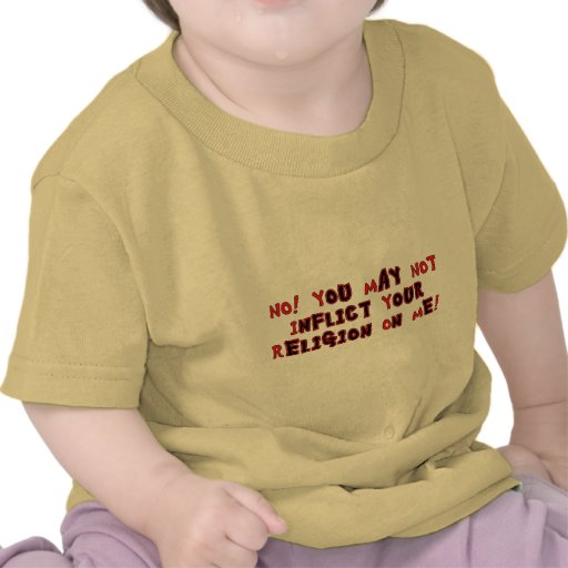 Ninguna religión camisetas