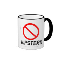 NINGUNA taza de café de HIPSTERS-LCD