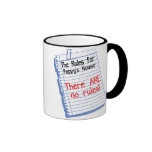 Ningunas reglas en la casa de Pappy Taza De Café