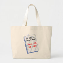 Ningunas reglas en la casa del Papaw Bolsa De Mano