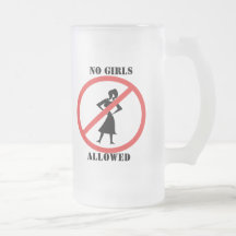 Ningunos chicas permitidos taza de café