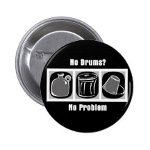 Ningunos tambores ningún problema pins