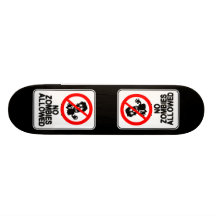 Ningunos zombis no prohibidos el monopatín