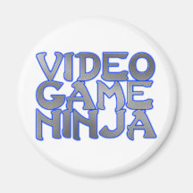 NINJA del VIDEOJUEGO (azules) Imán