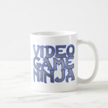 NINJA del VIDEOJUEGO (azules) Taza